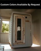 Sweat Kingdom Sweat Pod Blackout Edition sauna side view