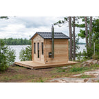 Canadian Timber Georgian Cabin Sauna - Wood Burning