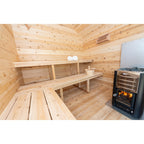 Canadian Timber Georgian Cabin Sauna - Wood Burning