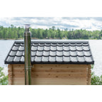 Canadian Timber Georgian Cabin Sauna - Wood Burning