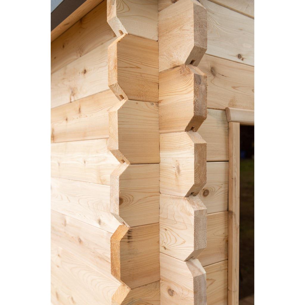 Canadian Timber Georgian Cabin Sauna - Wood Burning