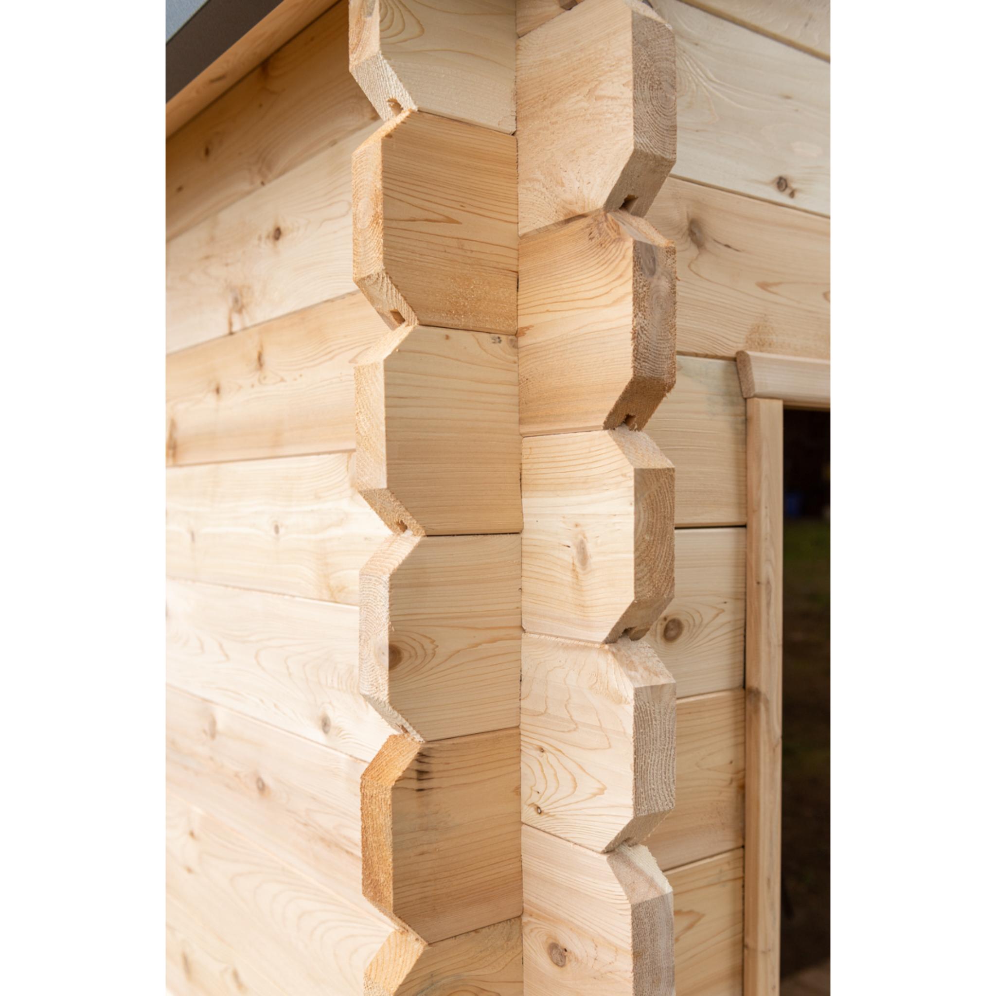 Canadian Timber Georgian Cabin Sauna - Wood Burning