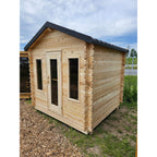 Canadian Timber Georgian Cabin Sauna - Electric Heater