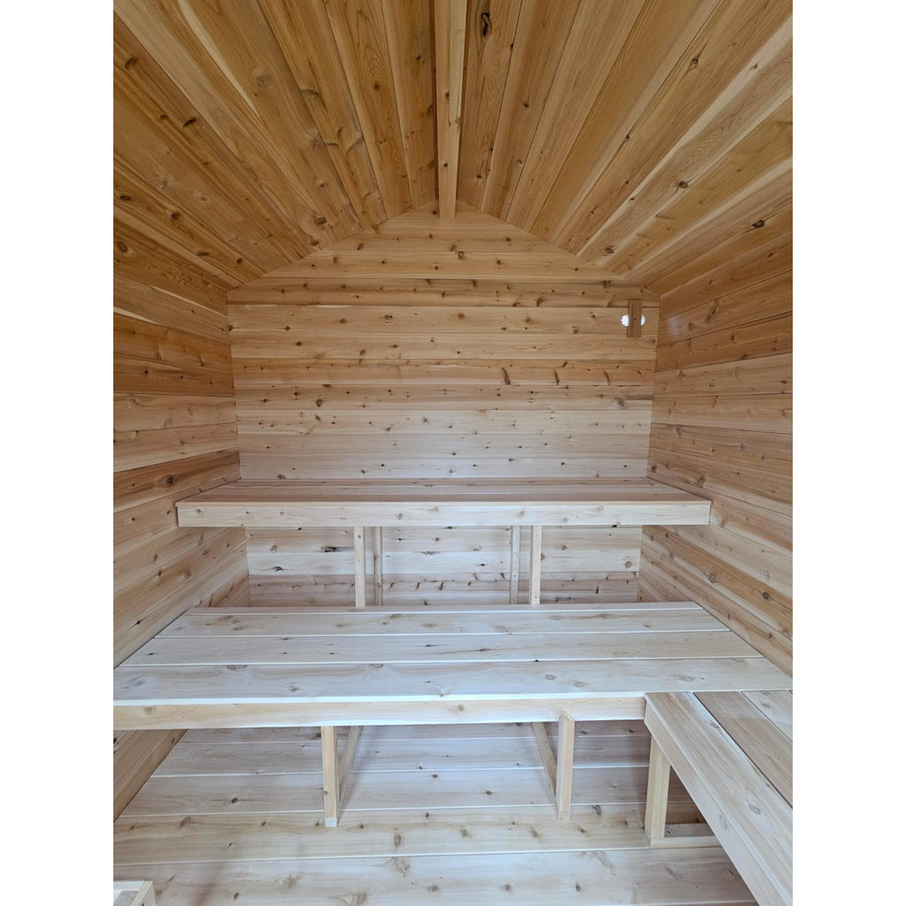 Canadian Timber Georgian Cabin Sauna - Electric Heater