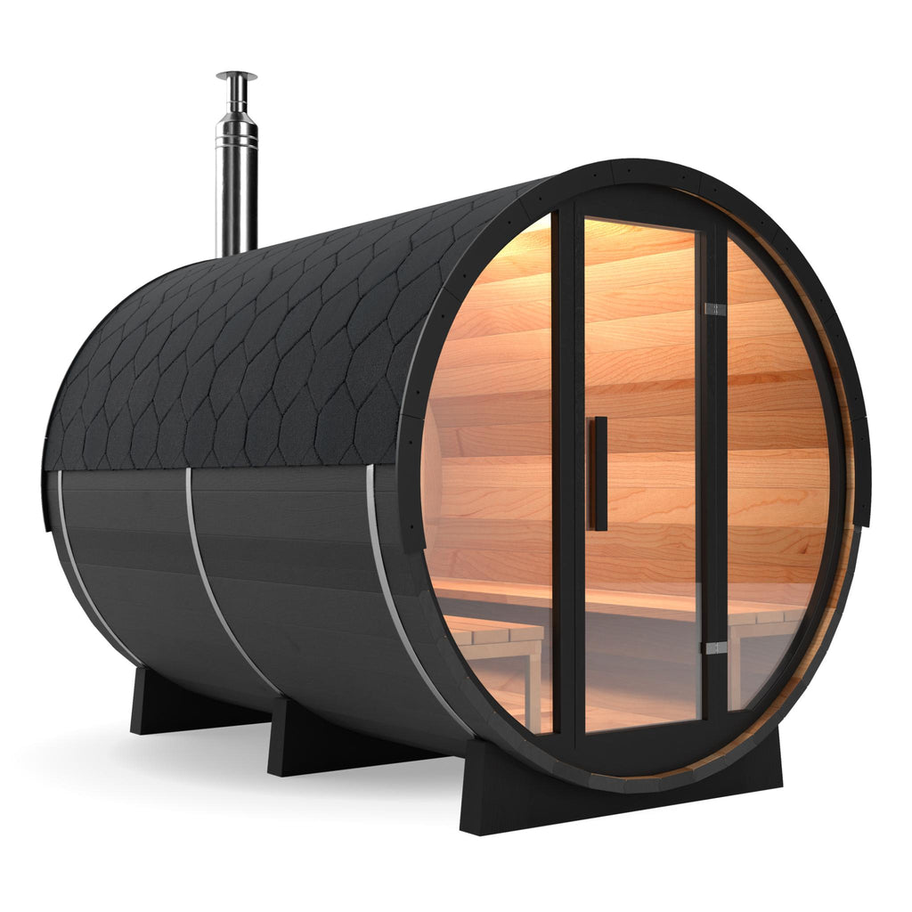 Calore Cedar Barrel Mini Sauna