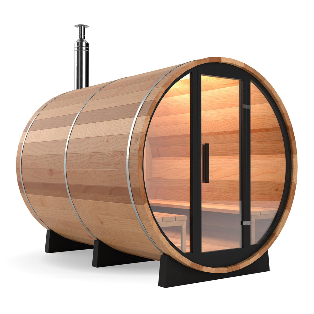 Calore Cedar Barrel Mini Sauna