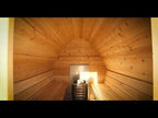 Canadian Timber MiniPOD Sauna - Wood Burning